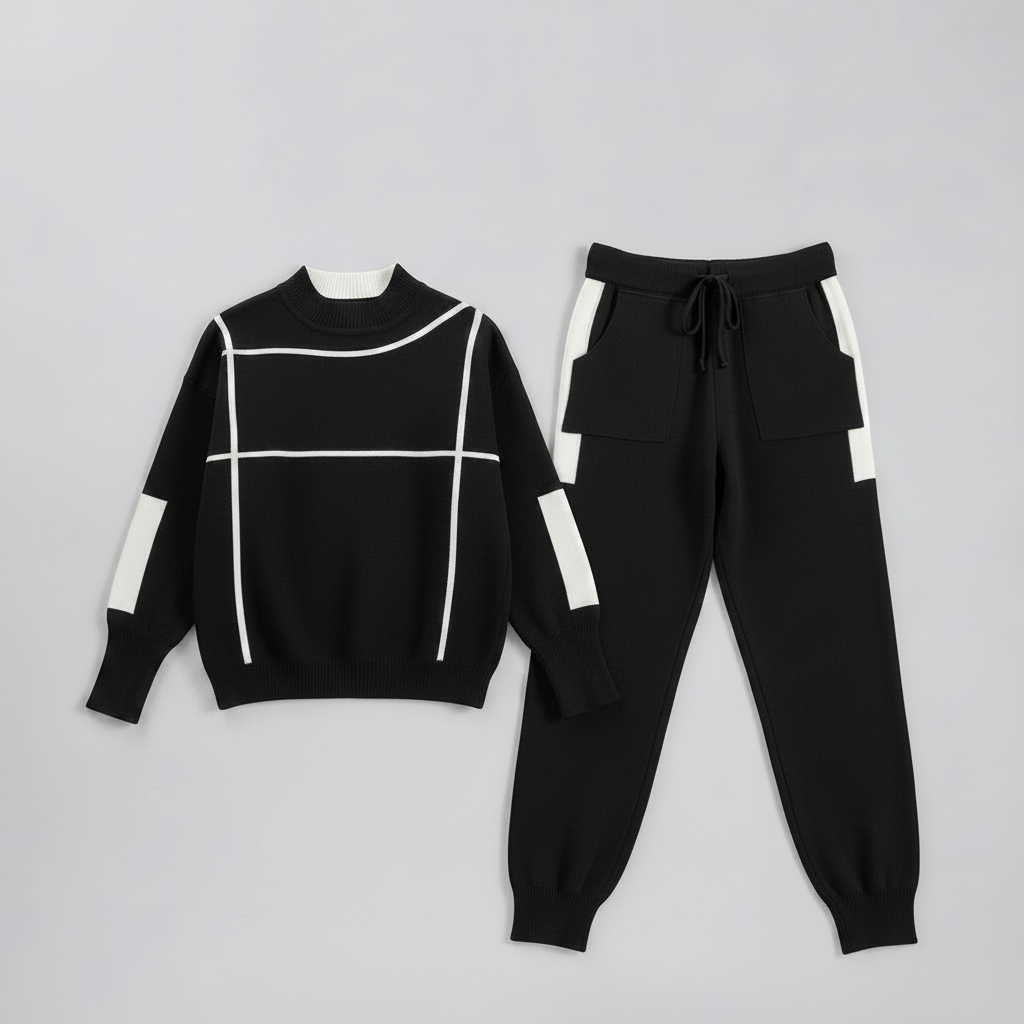 Conjunto Malha Mulher Bordô Escuro | Conjunto Esportivo Casual