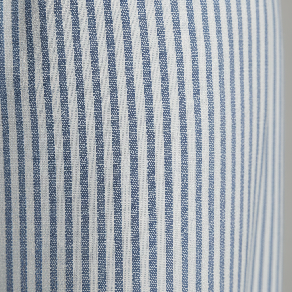 Calça Casual Azul Listrada | Conforto e Estilo