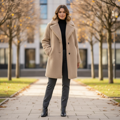 Casaco Teddy Feminino | Jaqueta Aconchegante de Inverno