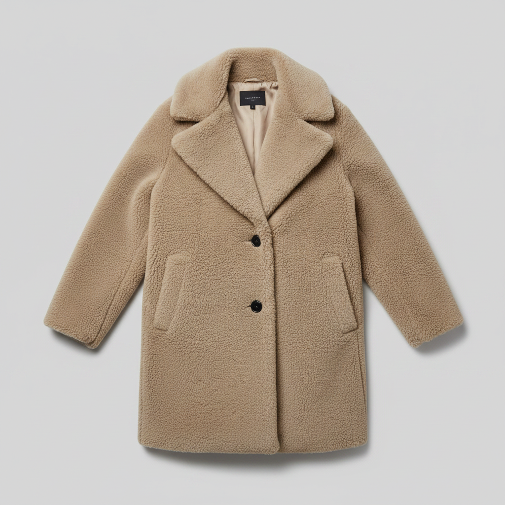 Casaco Teddy Feminino | Jaqueta Aconchegante de Inverno