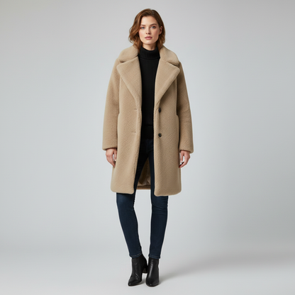 Casaco Teddy Feminino | Jaqueta Aconchegante de Inverno
