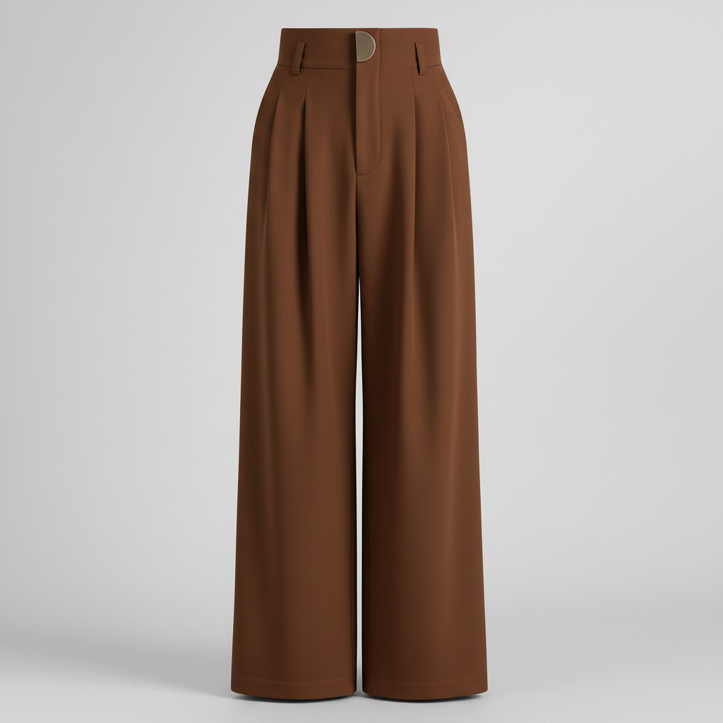 Calça Pantalona Branca | Calça Alfaiataria Feminina