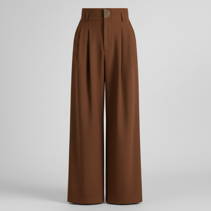 Calça Pantalona Branca | Calça Alfaiataria Feminina