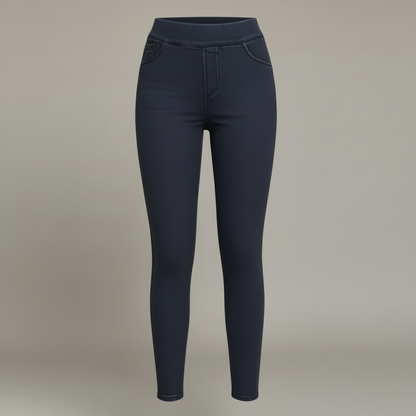 Jegging Skinny Feminina Cintura Alta | Calça Jeans Stretch