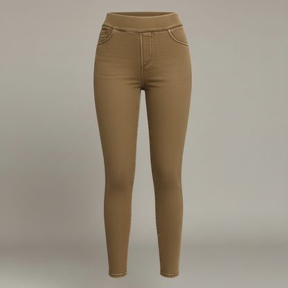 Jegging Skinny Feminina Cintura Alta | Calça Jeans Stretch