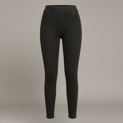 Jegging Skinny Feminina Cintura Alta | Calça Jeans Stretch