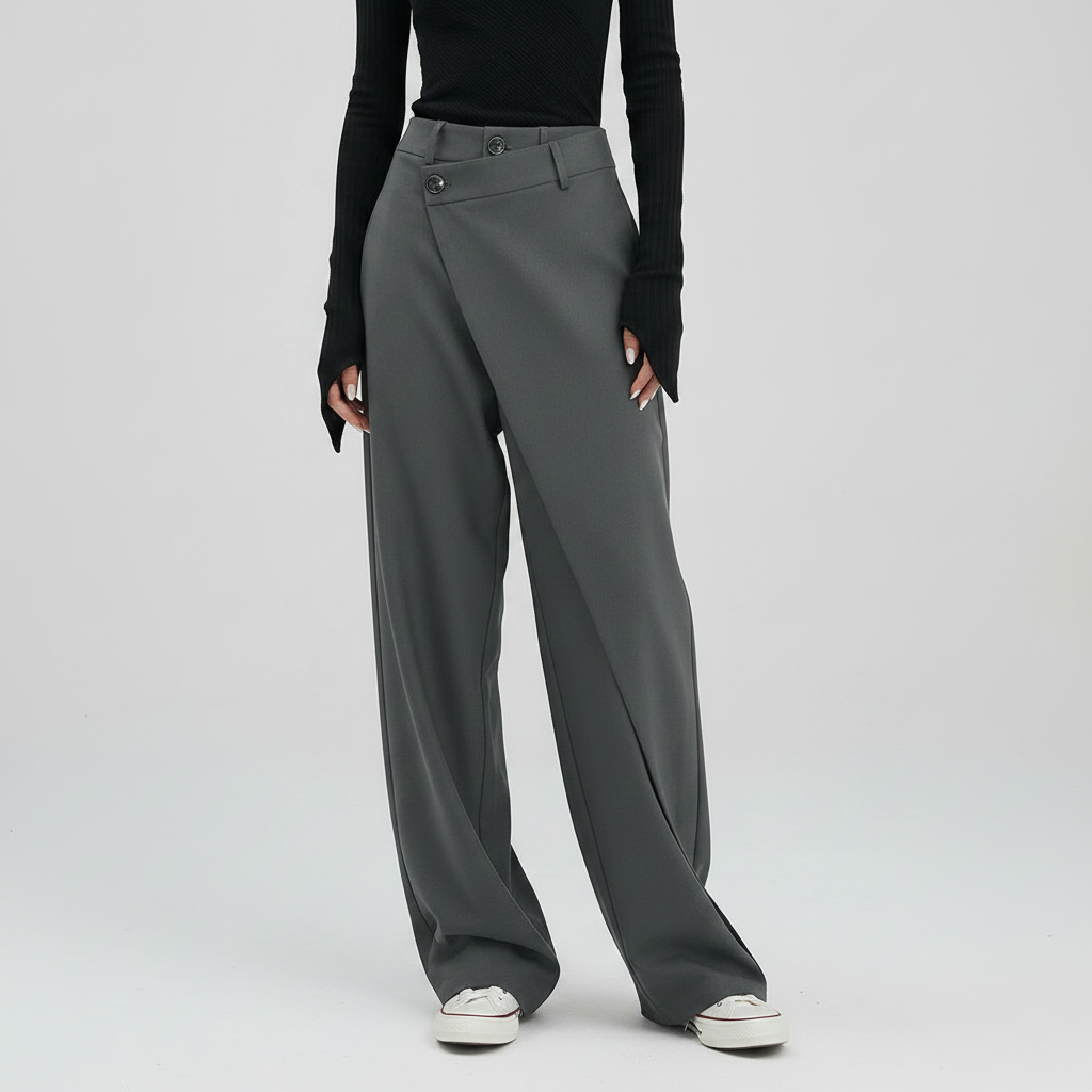 Calça Feminina Baggy Emma | Design Moderno e Confortável