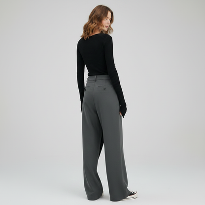 Calça Feminina Baggy Emma | Design Moderno e Confortável